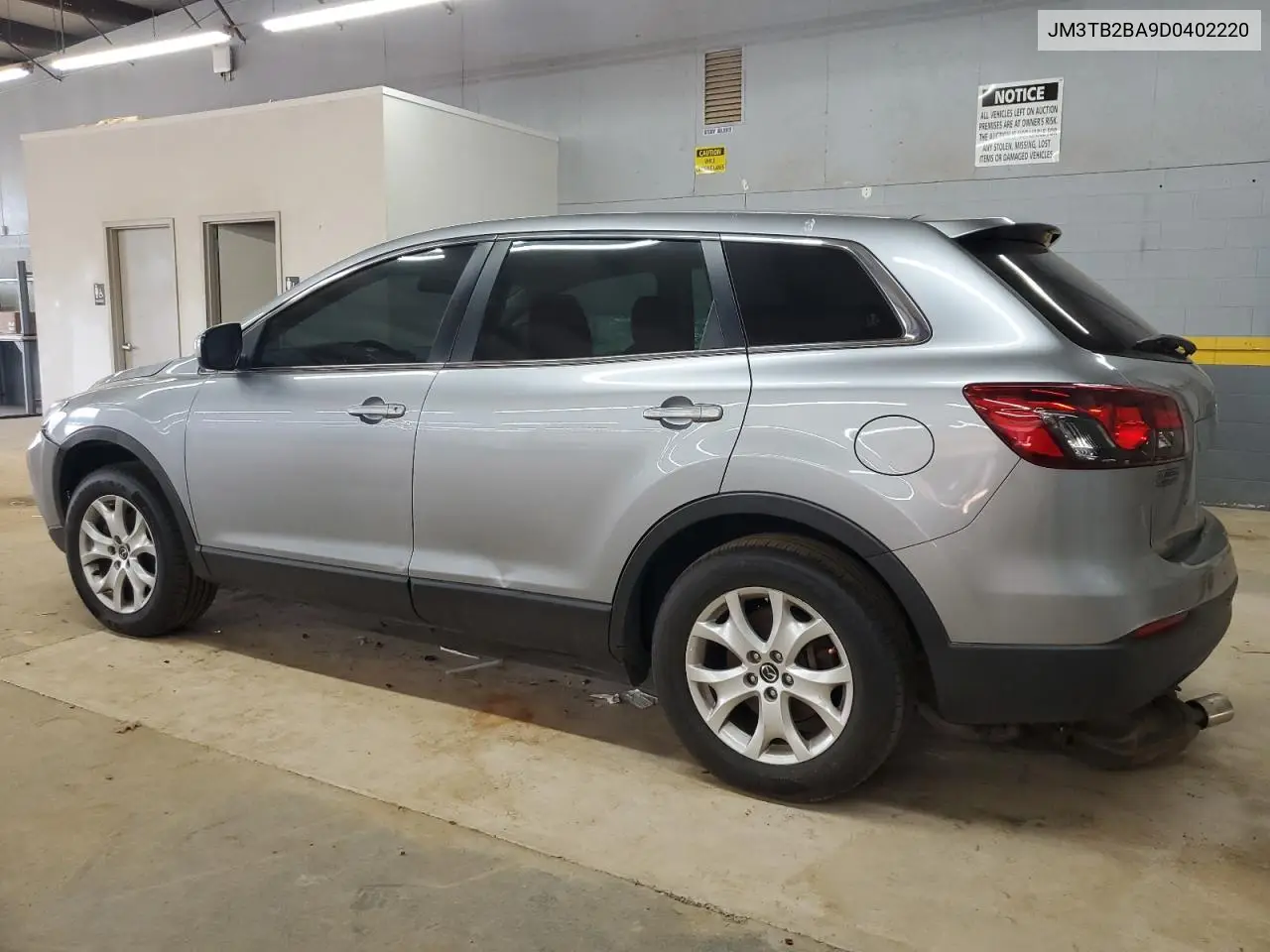 2013 Mazda Cx-9 Sport VIN: JM3TB2BA9D0402220 Lot: 61978805