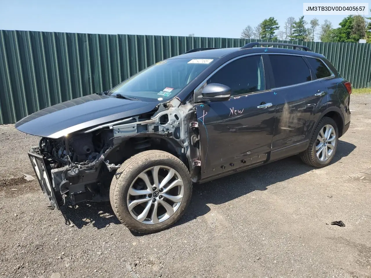 2013 Mazda Cx-9 Grand Touring VIN: JM3TB3DV0D0405657 Lot: 62142165