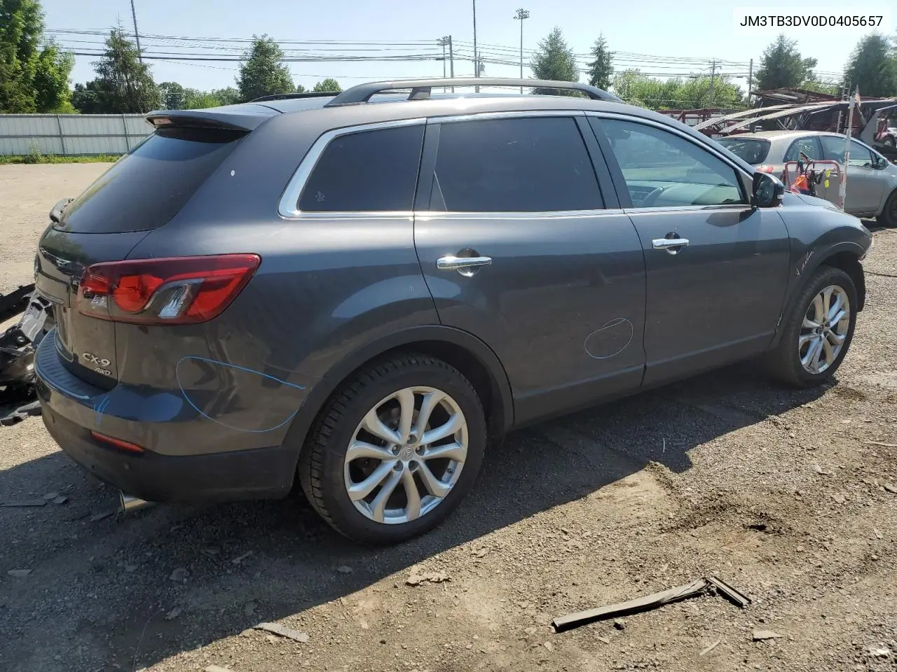 2013 Mazda Cx-9 Grand Touring VIN: JM3TB3DV0D0405657 Lot: 62142165
