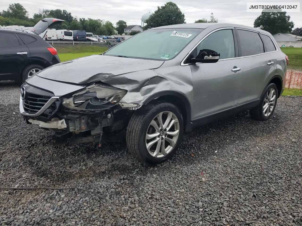 2013 Mazda Cx-9 Grand Touring VIN: JM3TB3DV8D0412047 Lot: 62704125