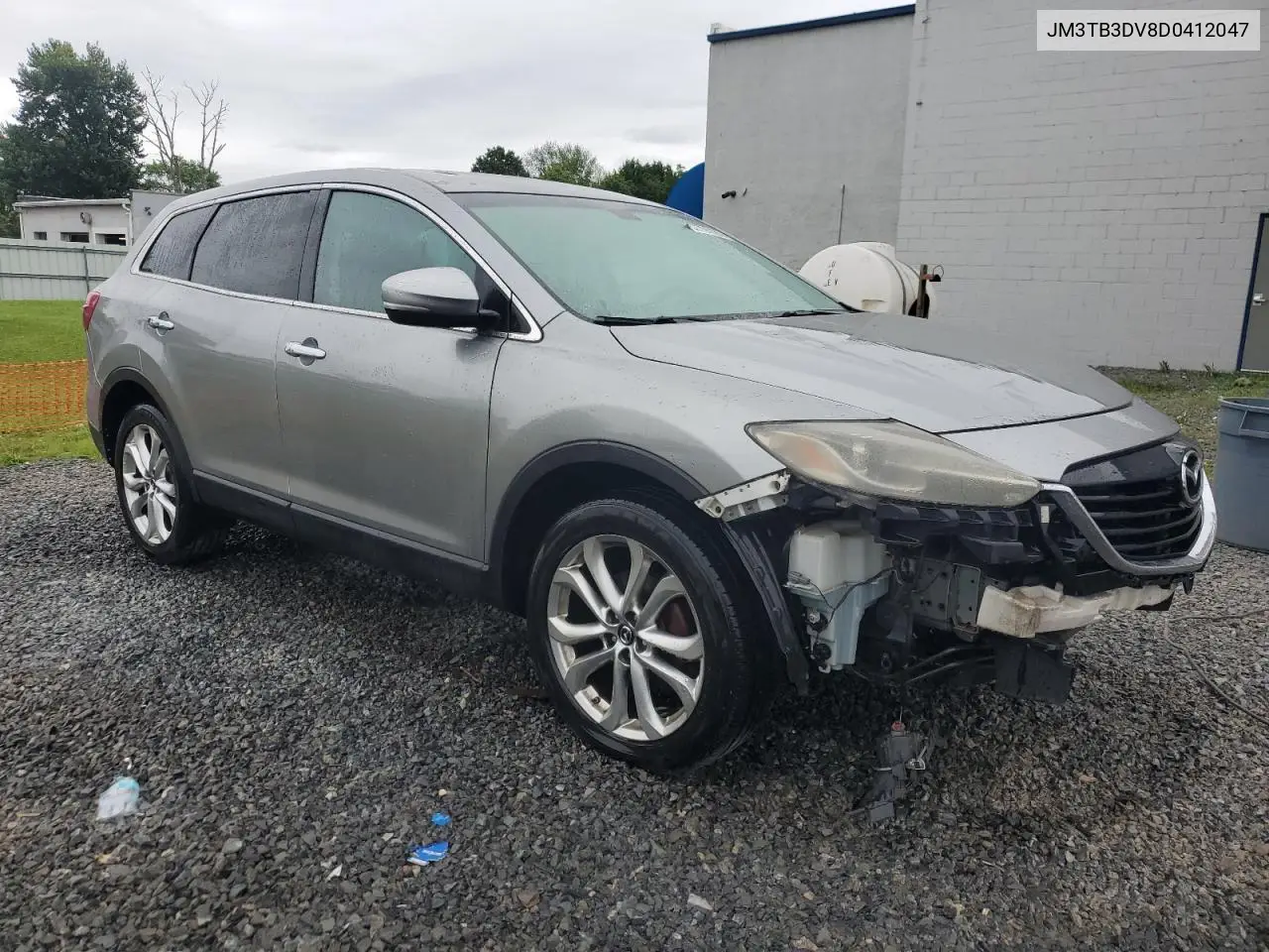2013 Mazda Cx-9 Grand Touring VIN: JM3TB3DV8D0412047 Lot: 62704125