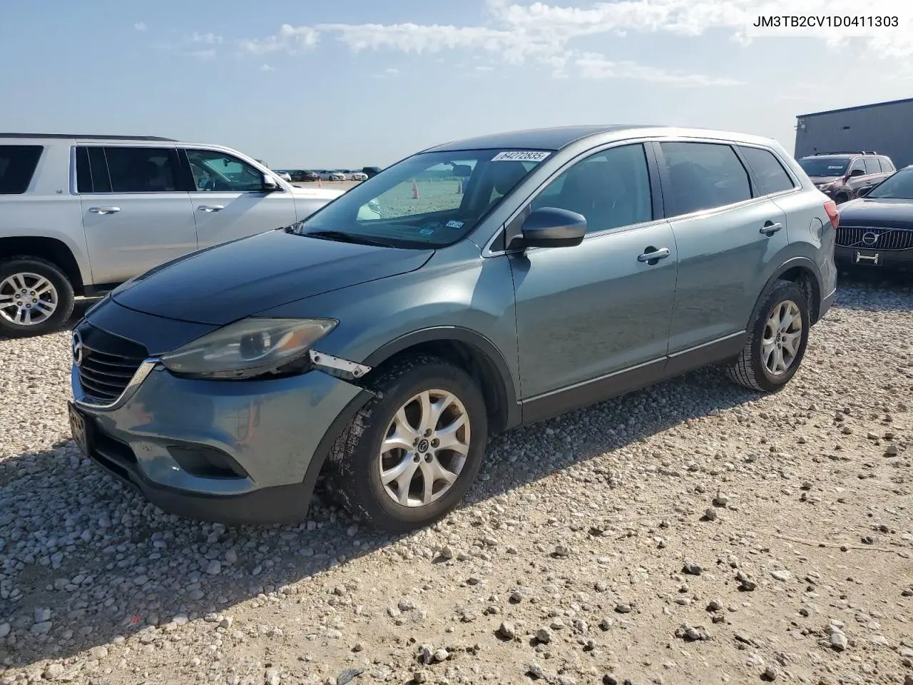 2013 Mazda Cx-9 Touring VIN: JM3TB2CV1D0411303 Lot: 64272835