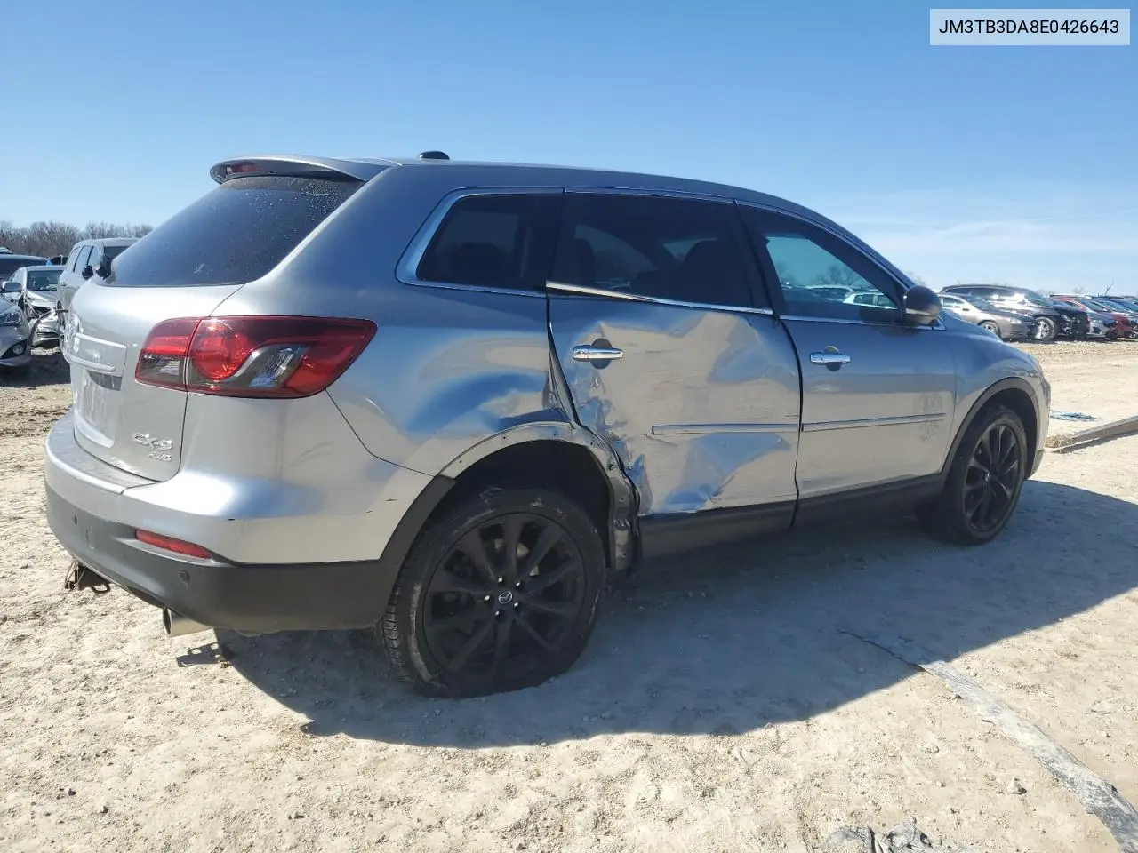 2014 Mazda Cx-9 Grand Touring VIN: JM3TB3DA8E0426643 Lot: 45939285