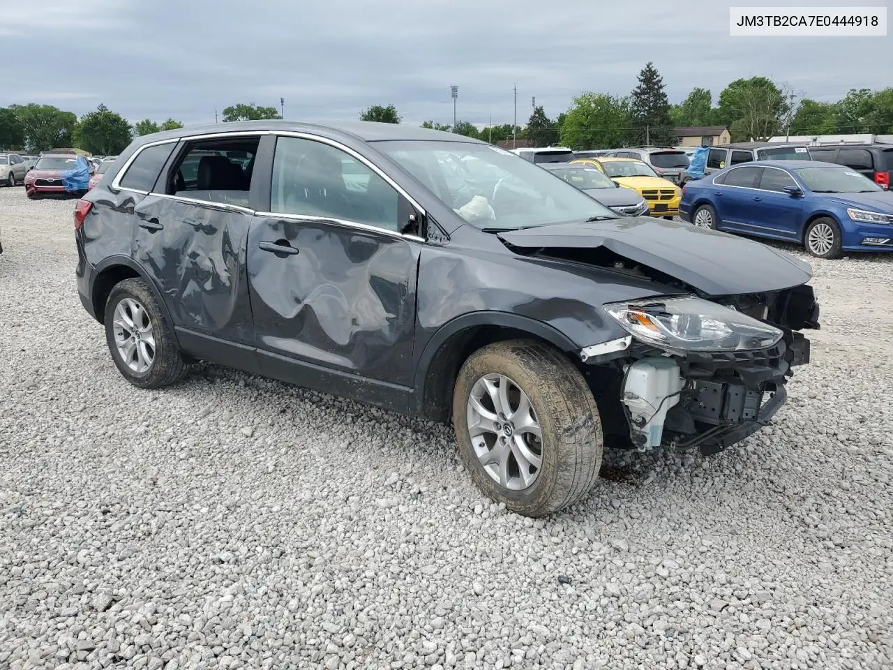 2014 Mazda Cx-9 Touring VIN: JM3TB2CA7E0444918 Lot: 57801165