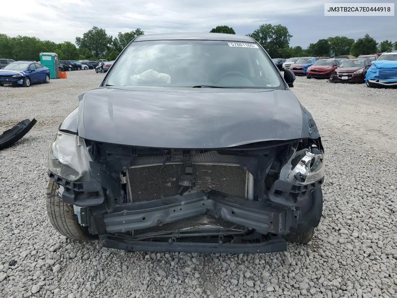 2014 Mazda Cx-9 Touring VIN: JM3TB2CA7E0444918 Lot: 57801165