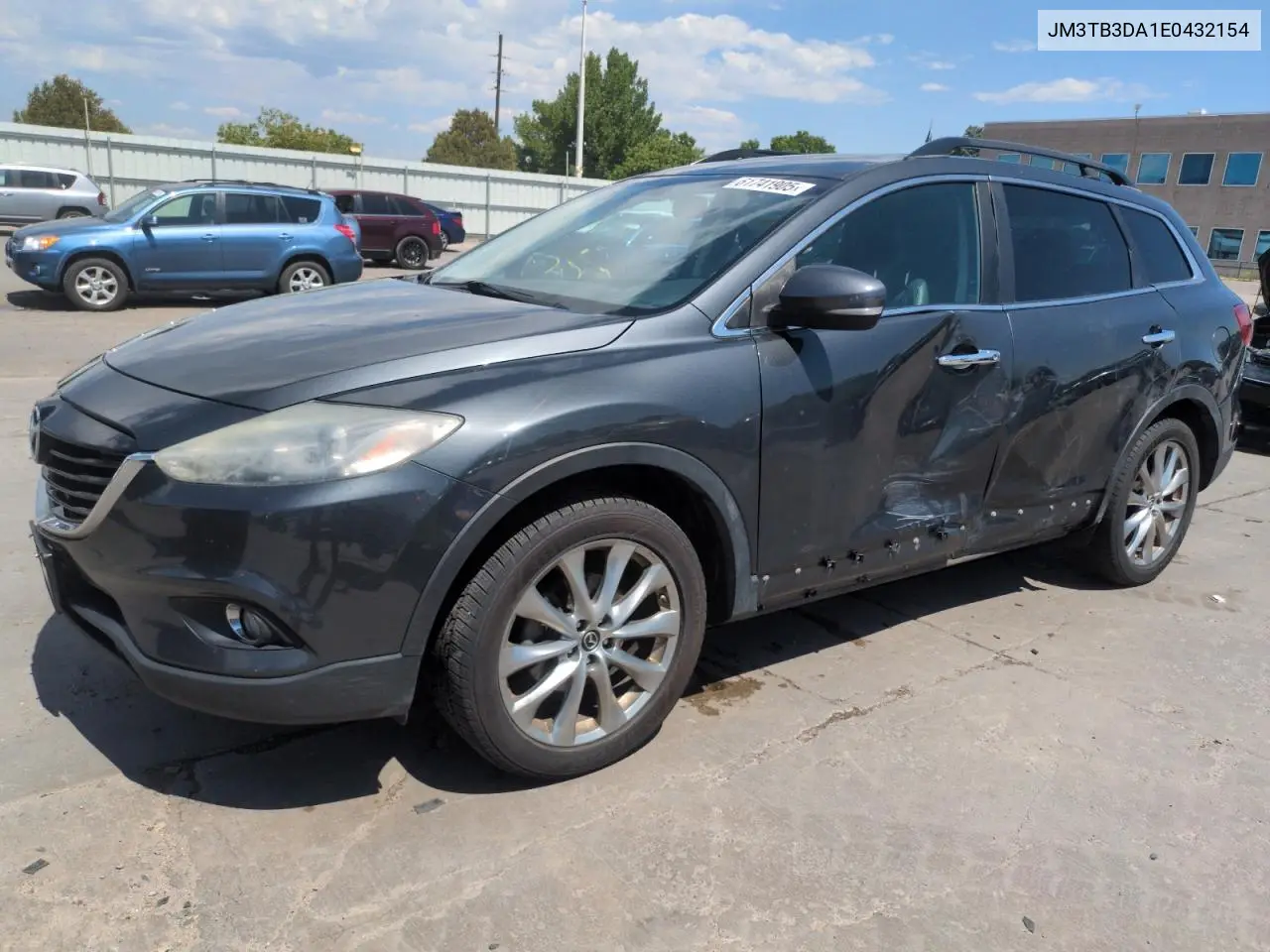 2014 Mazda Cx-9 Grand Touring VIN: JM3TB3DA1E0432154 Lot: 61741905