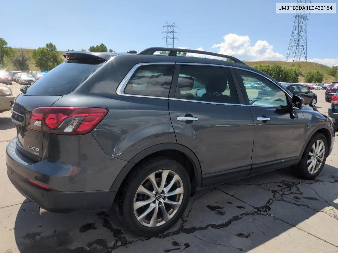2014 Mazda Cx-9 Grand Touring VIN: JM3TB3DA1E0432154 Lot: 61741905