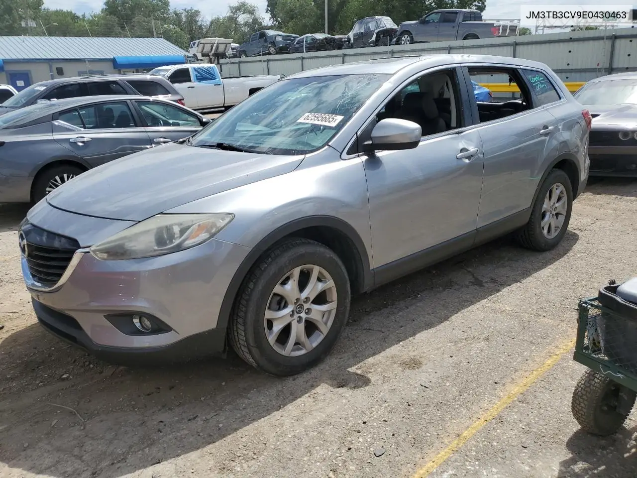 2014 Mazda Cx-9 Touring VIN: JM3TB3CV9E0430463 Lot: 62595685