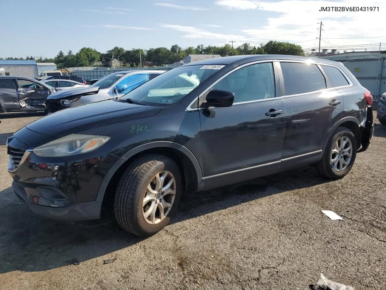 2014 Mazda Cx-9 Sport VIN: JM3TB2BV6E0431971 Lot: 63778635