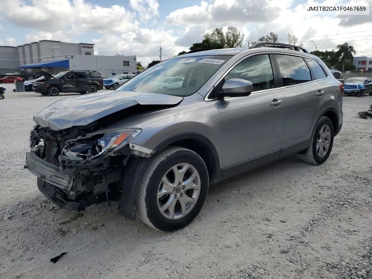 2015 Mazda Cx-9 Touring VIN: JM3TB2CA1F0467659 Lot: 56553015