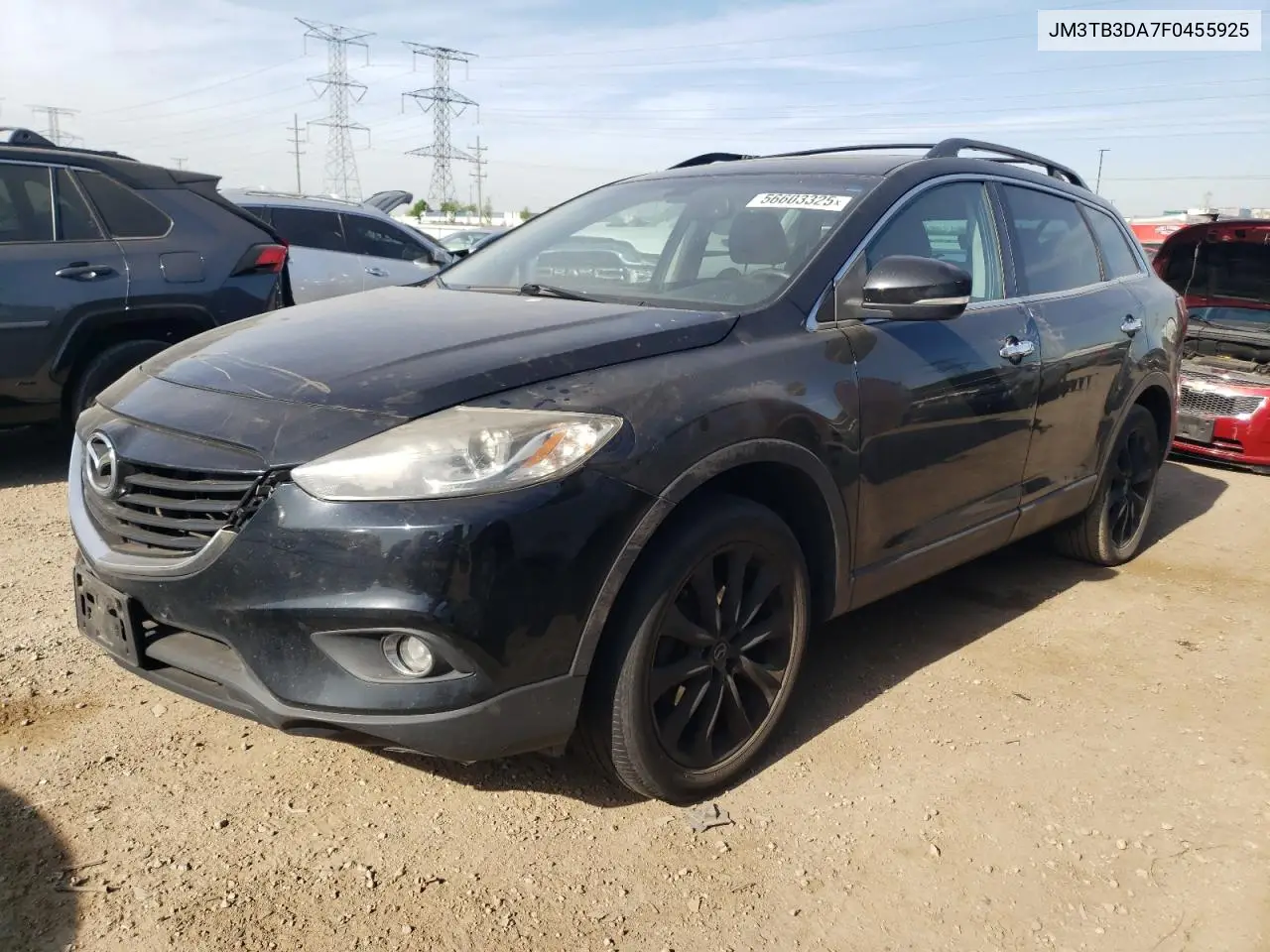 2015 Mazda Cx-9 Grand Touring VIN: JM3TB3DA7F0455925 Lot: 56603325