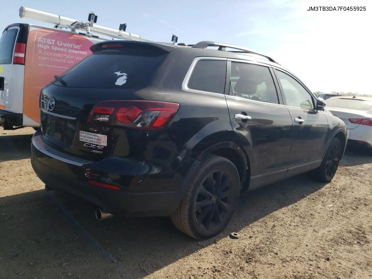 2015 Mazda Cx-9 Grand Touring VIN: JM3TB3DA7F0455925 Lot: 56603325
