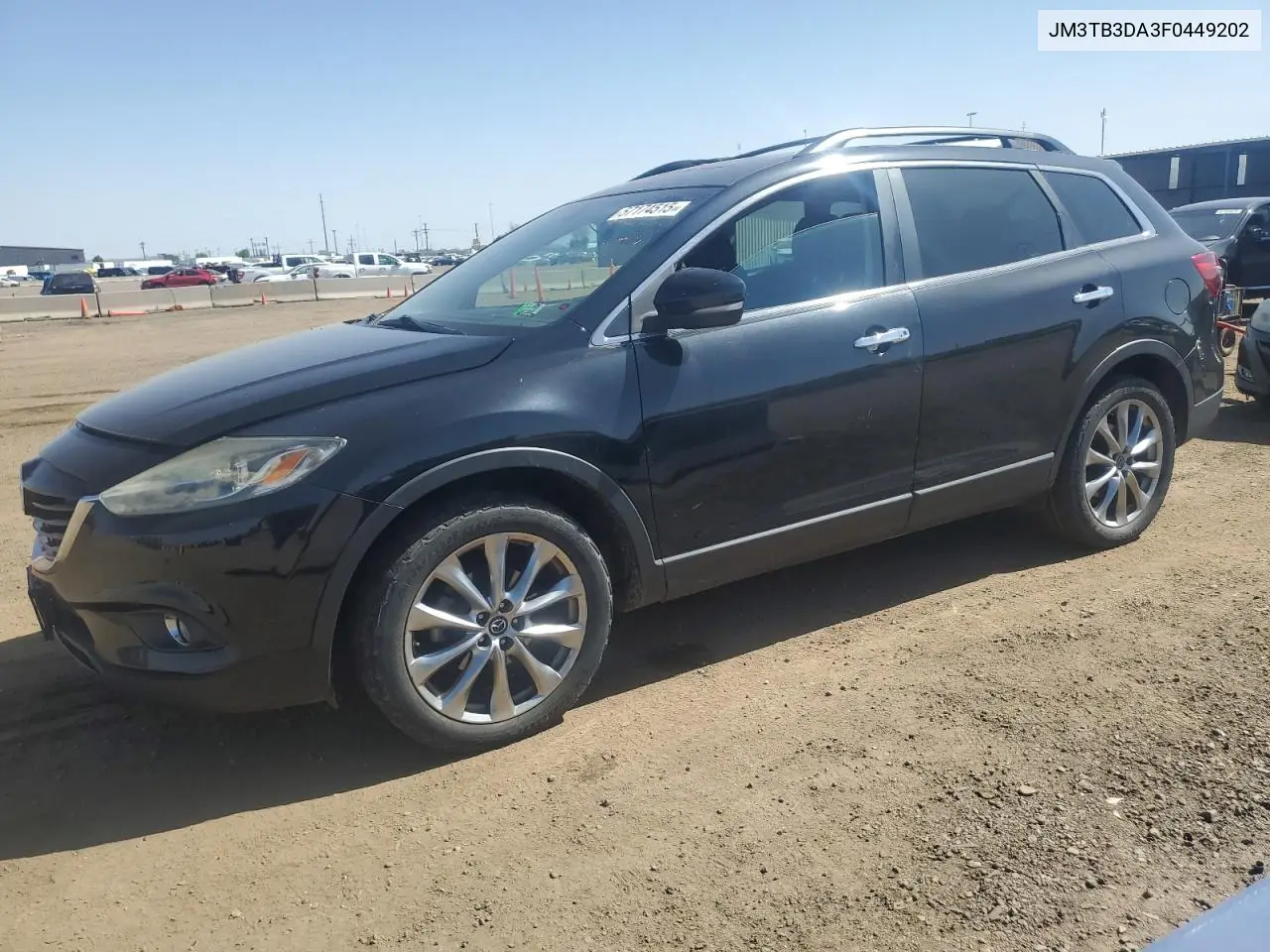 2015 Mazda Cx-9 Grand Touring VIN: JM3TB3DA3F0449202 Lot: 57174515