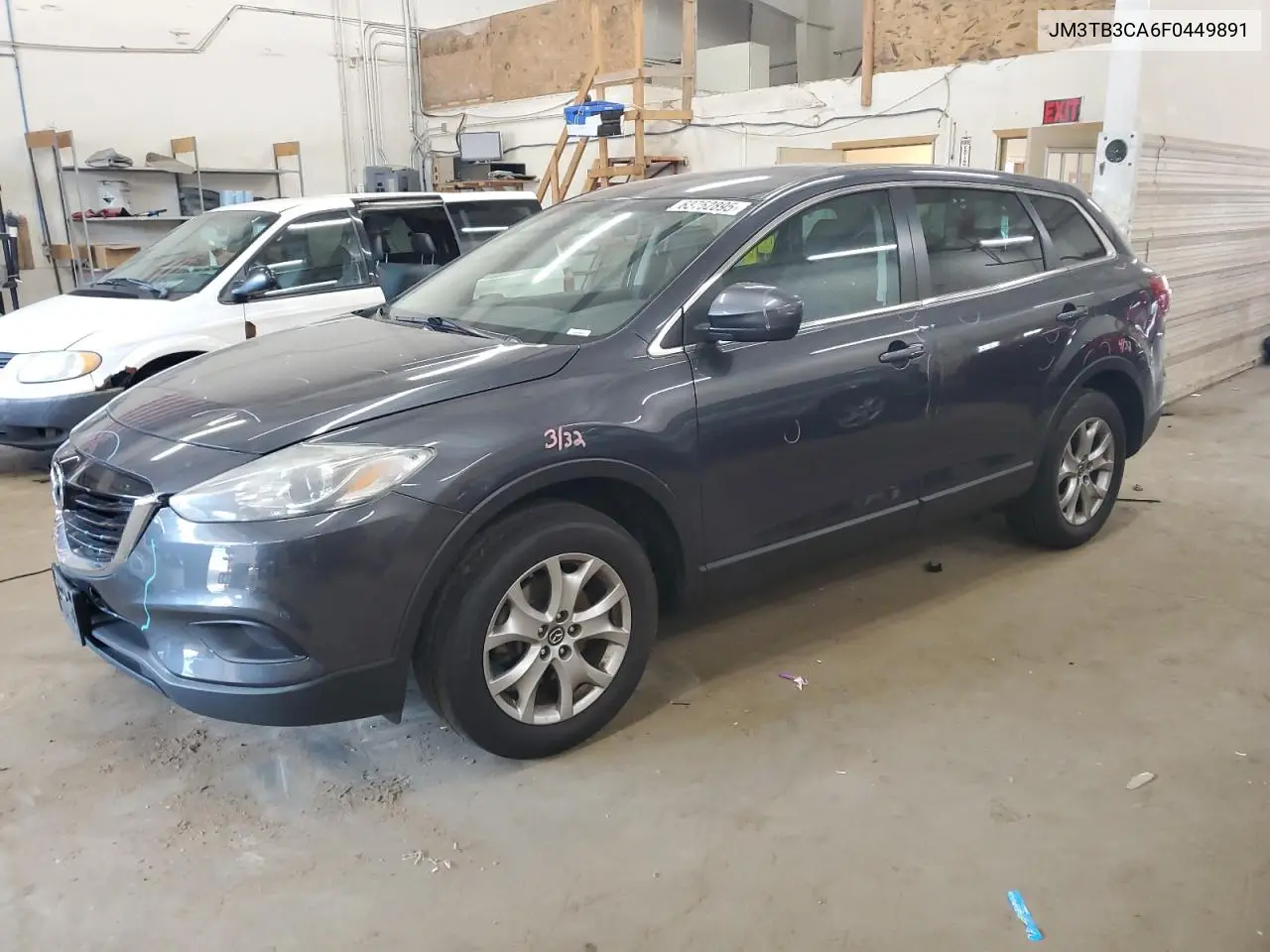 2015 Mazda Cx-9 Touring VIN: JM3TB3CA6F0449891 Lot: 63752895