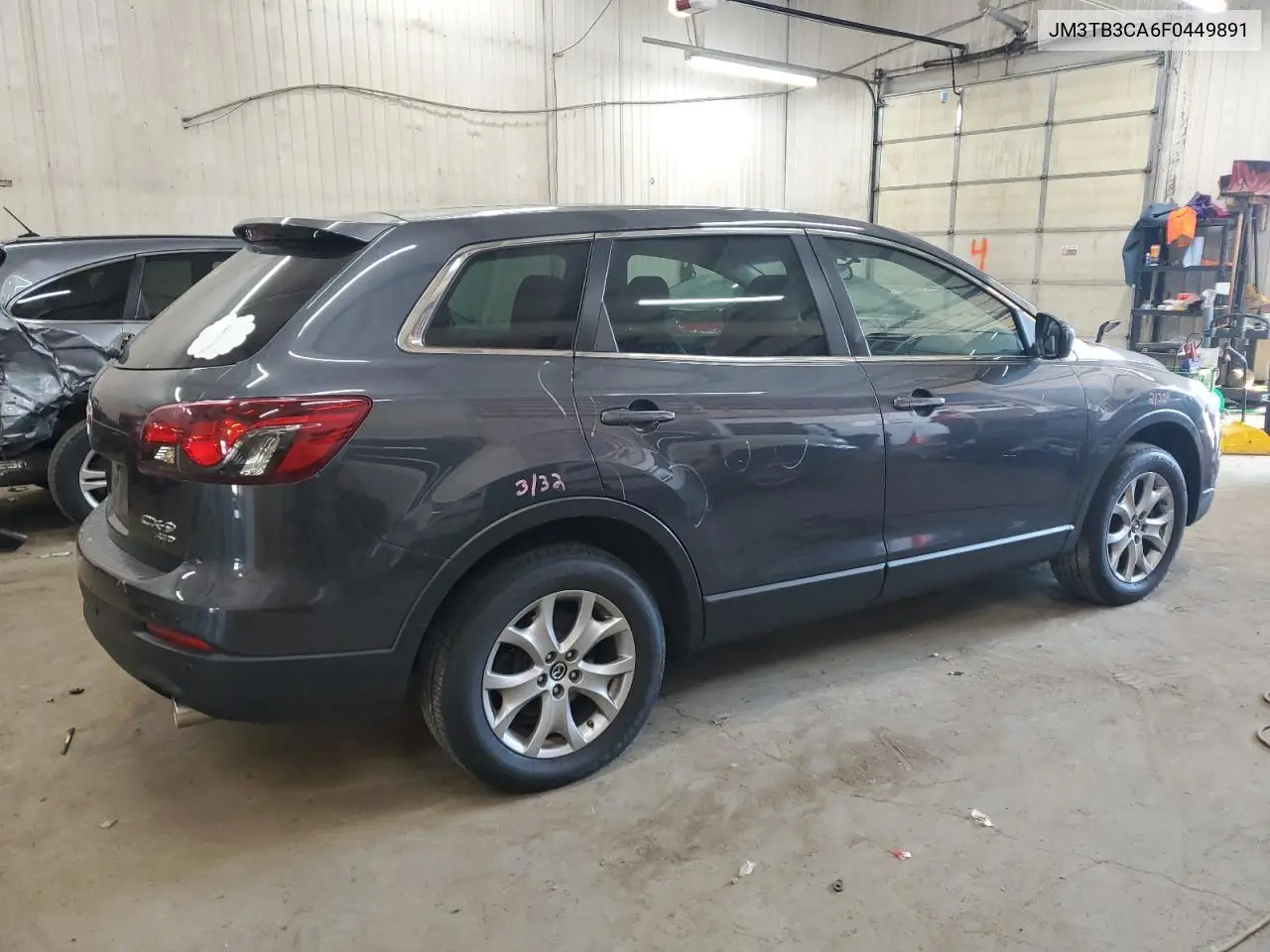 2015 Mazda Cx-9 Touring VIN: JM3TB3CA6F0449891 Lot: 63752895