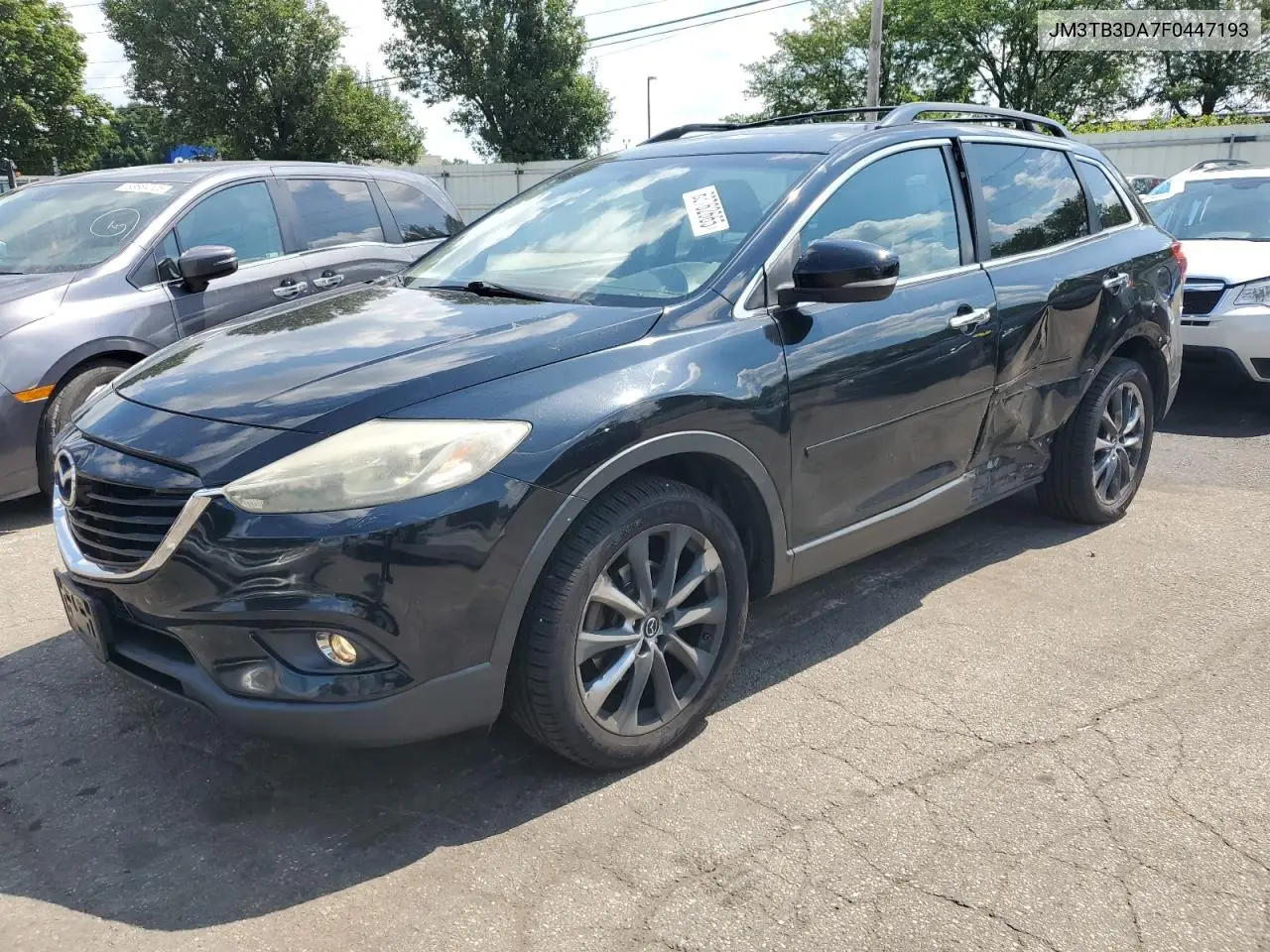 2015 Mazda Cx-9 Grand Touring VIN: JM3TB3DA7F0447193 Lot: 63762665