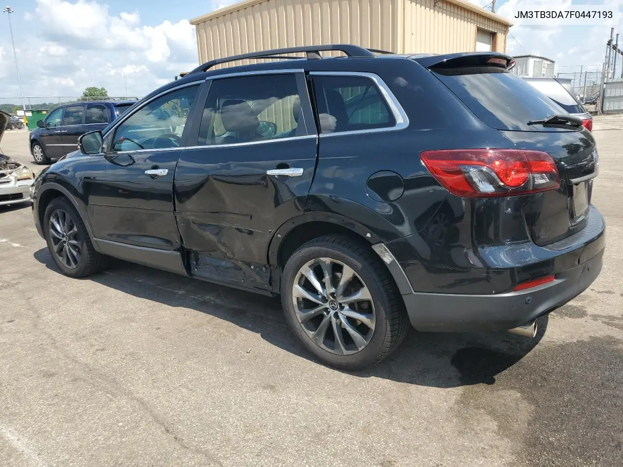 2015 Mazda Cx-9 Grand Touring VIN: JM3TB3DA7F0447193 Lot: 63762665