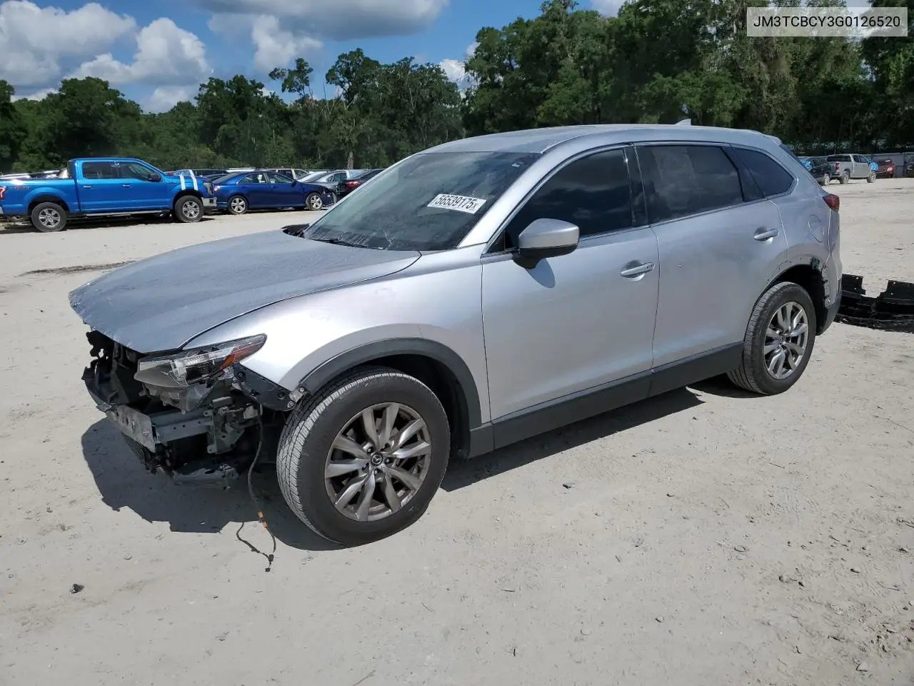2016 Mazda Cx-9 Touring VIN: JM3TCBCY3G0126520 Lot: 56539175