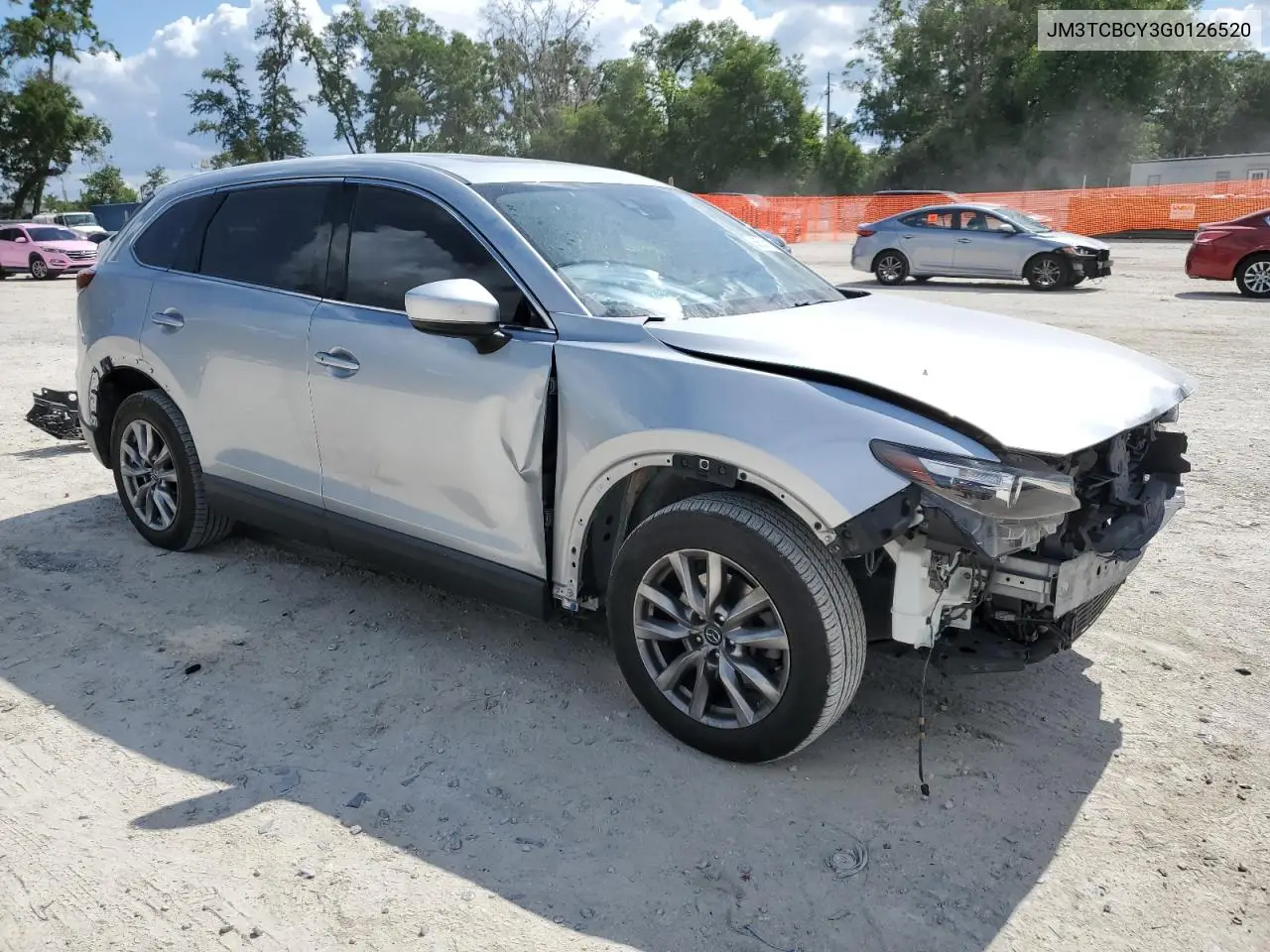 2016 Mazda Cx-9 Touring VIN: JM3TCBCY3G0126520 Lot: 56539175