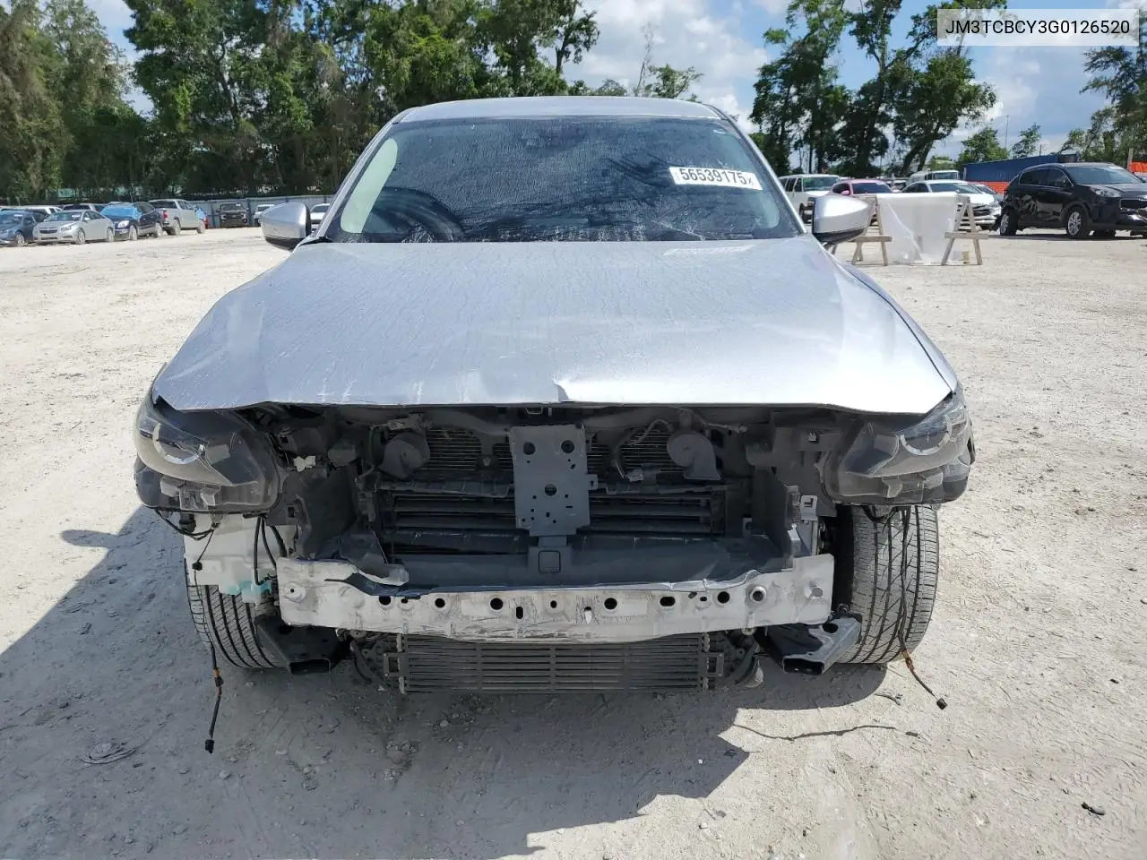 2016 Mazda Cx-9 Touring VIN: JM3TCBCY3G0126520 Lot: 56539175