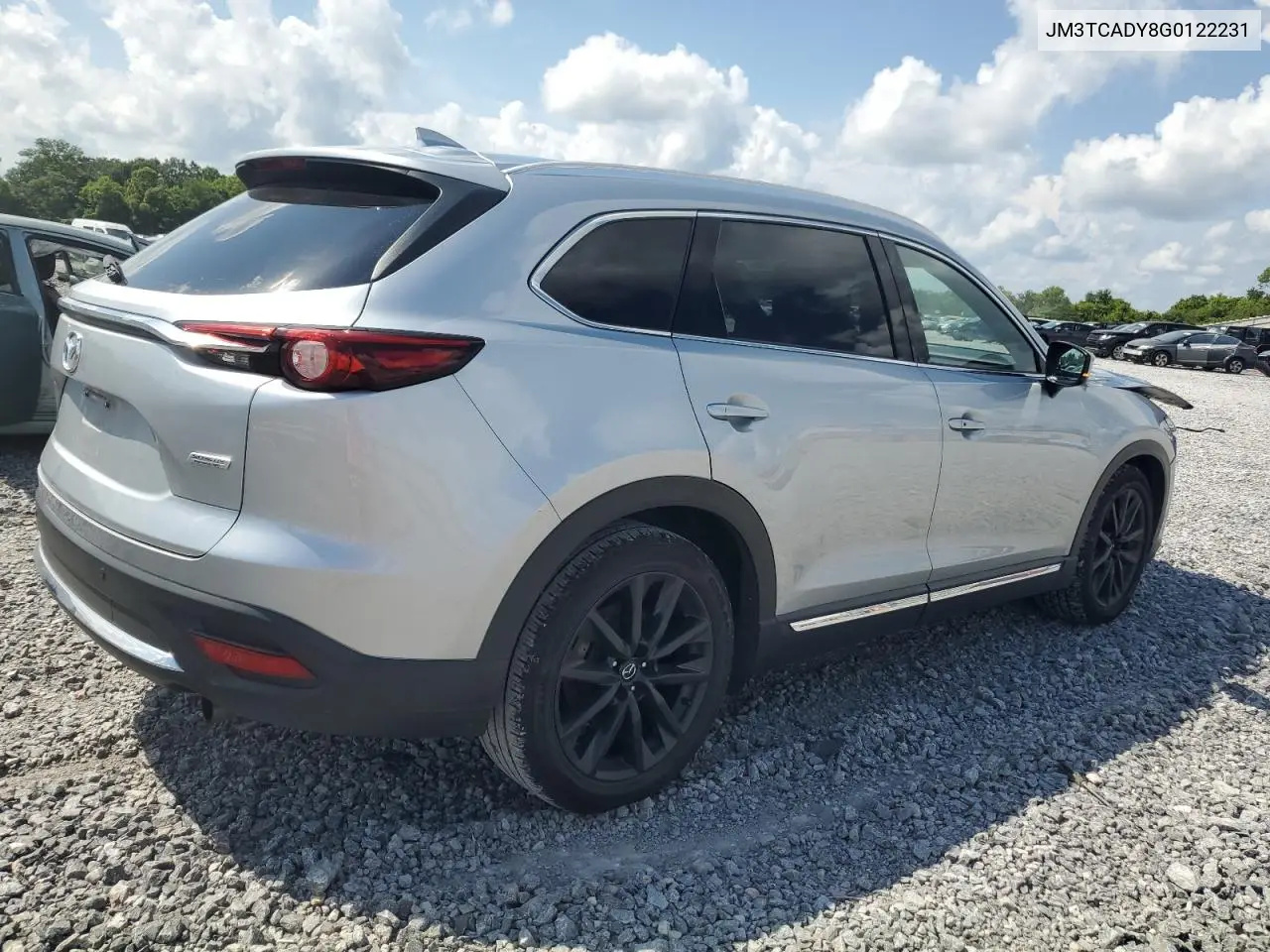 2016 Mazda Cx-9 Grand Touring VIN: JM3TCADY8G0122231 Lot: 63101505
