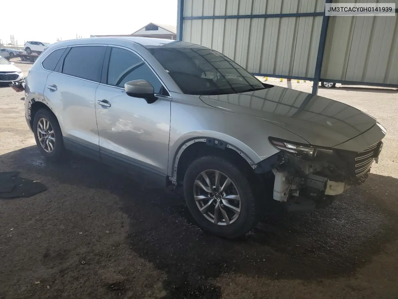 2017 Mazda Cx-9 Touring VIN: JM3TCACY0H0141939 Lot: 42557375