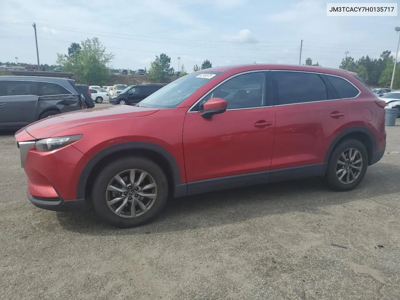 2017 Mazda Cx-9 Touring VIN: JM3TCACY7H0135717 Lot: 53240875