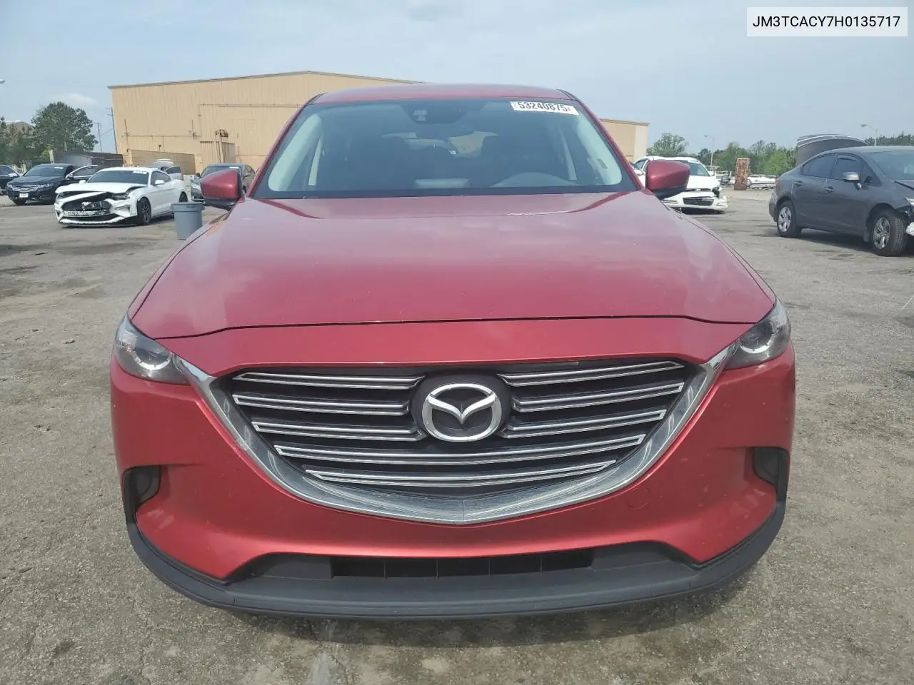 2017 Mazda Cx-9 Touring VIN: JM3TCACY7H0135717 Lot: 53240875