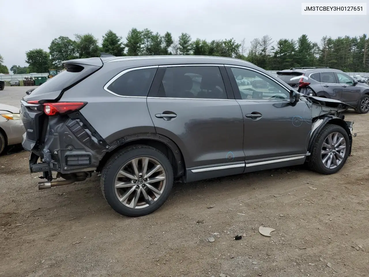 2017 Mazda Cx-9 Signature VIN: JM3TCBEY3H0127651 Lot: 62814425