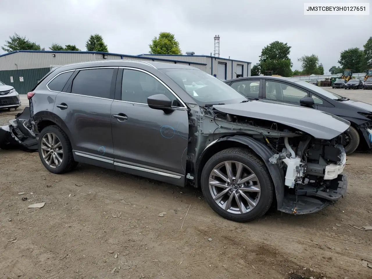 2017 Mazda Cx-9 Signature VIN: JM3TCBEY3H0127651 Lot: 62814425