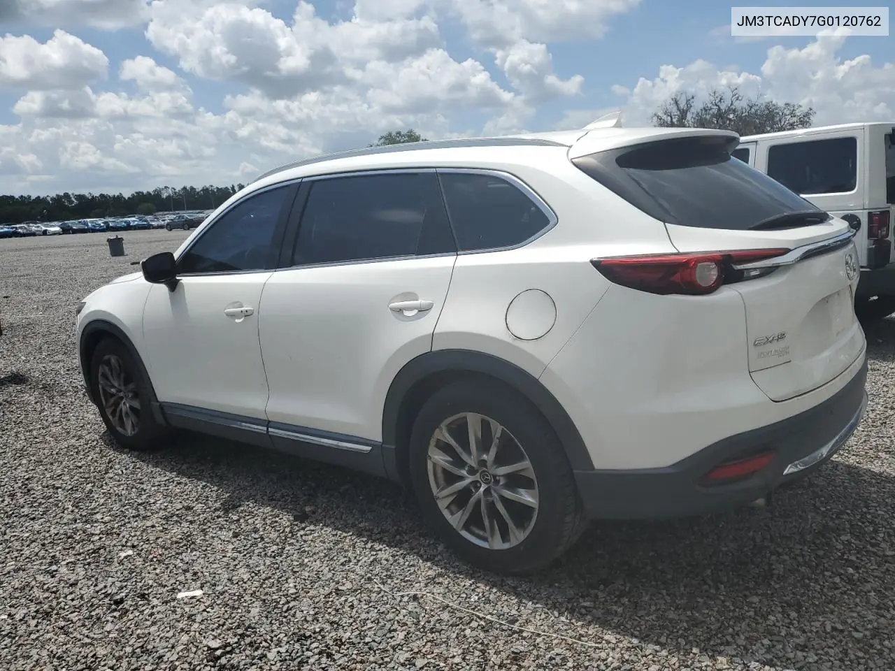 2017 Mazda Cx-9 Grand Touring VIN: JM3TCADY7G0120762 Lot: 63757635