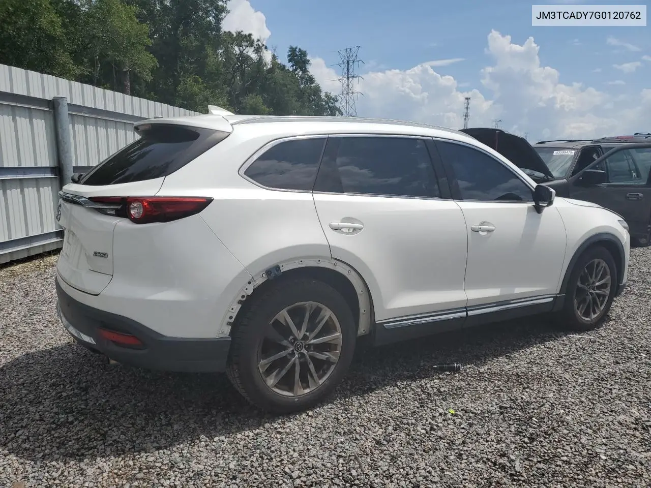 2017 Mazda Cx-9 Grand Touring VIN: JM3TCADY7G0120762 Lot: 63757635