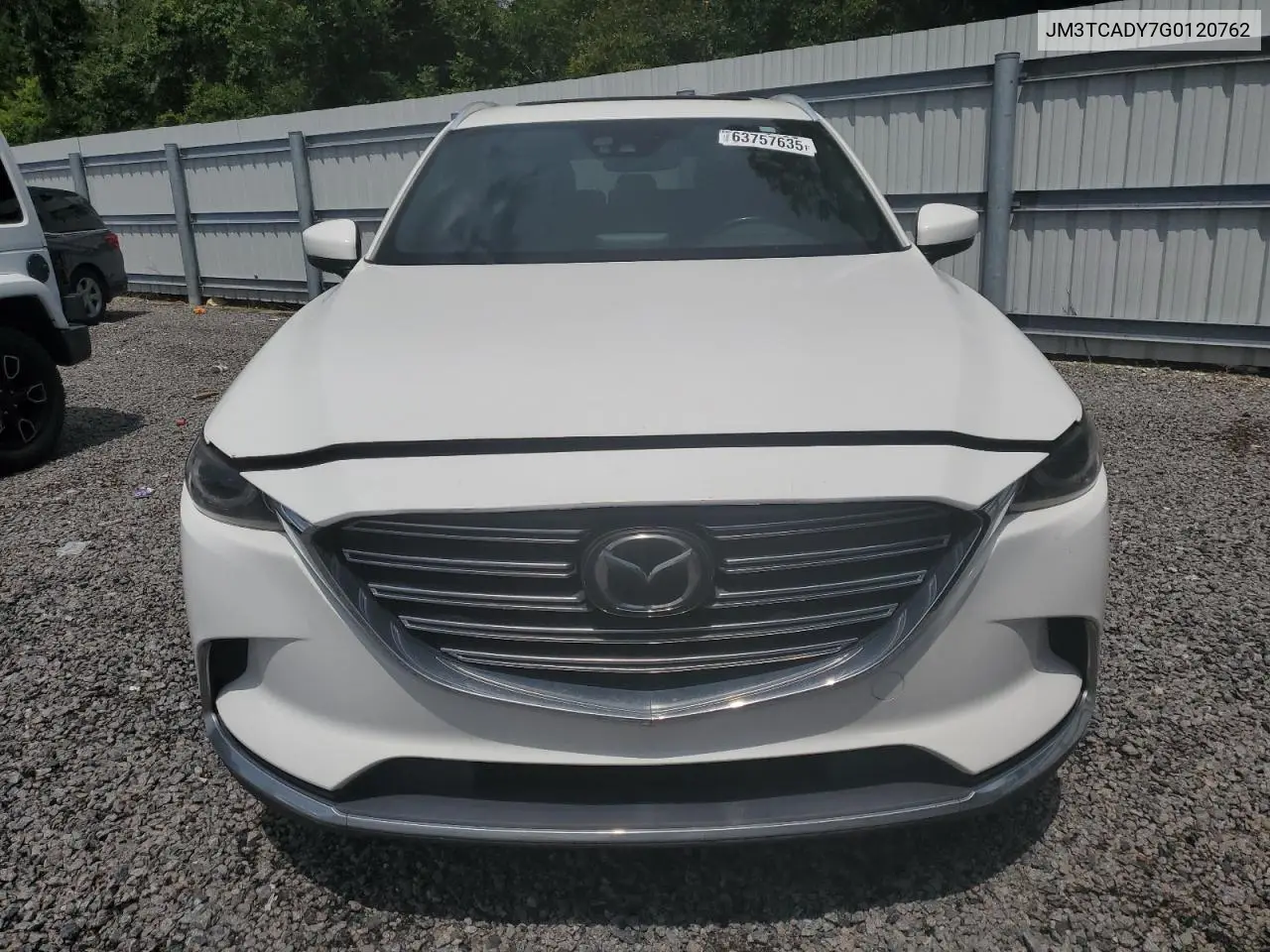2017 Mazda Cx-9 Grand Touring VIN: JM3TCADY7G0120762 Lot: 63757635