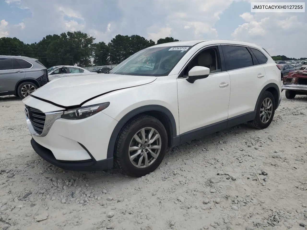 2017 Mazda Cx-9 Touring VIN: JM3TCACYXH0127255 Lot: 63763315