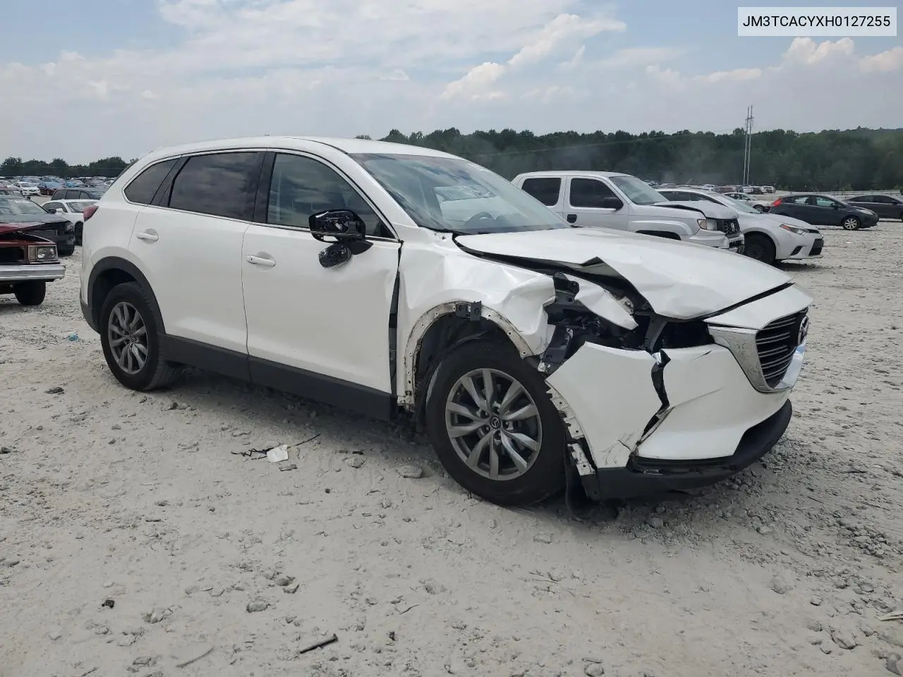 2017 Mazda Cx-9 Touring VIN: JM3TCACYXH0127255 Lot: 63763315