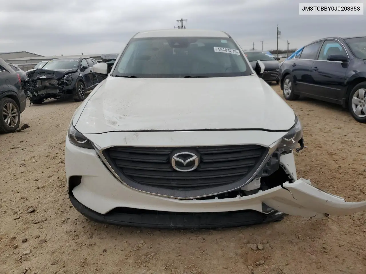 2018 Mazda Cx-9 Sport VIN: JM3TCBBY0J0203353 Lot: 45483275