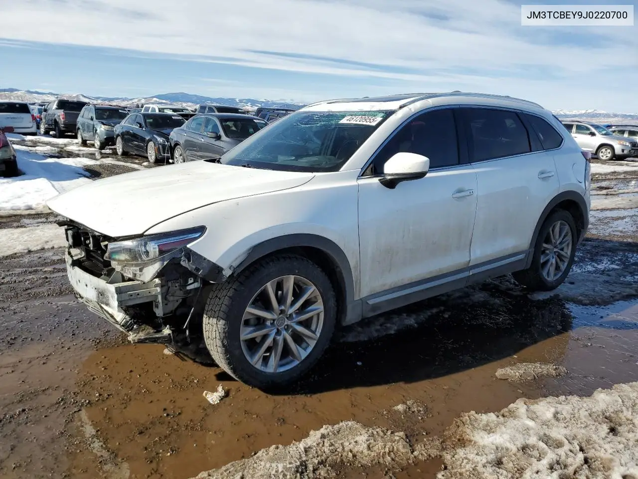 2018 Mazda Cx-9 Signature VIN: JM3TCBEY9J0220700 Lot: 46120955