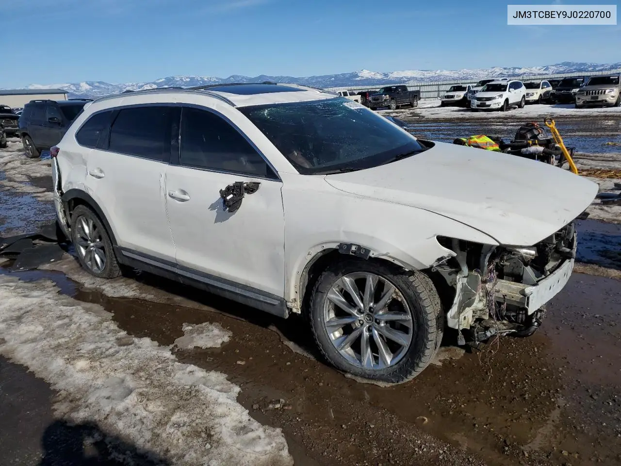 2018 Mazda Cx-9 Signature VIN: JM3TCBEY9J0220700 Lot: 46120955