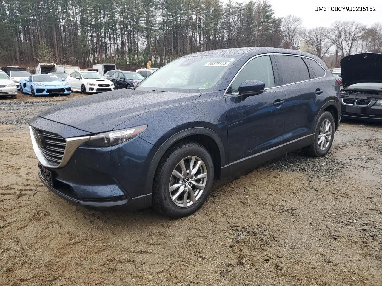 2018 Mazda Cx-9 Touring VIN: JM3TCBCY9J0235152 Lot: 50379125