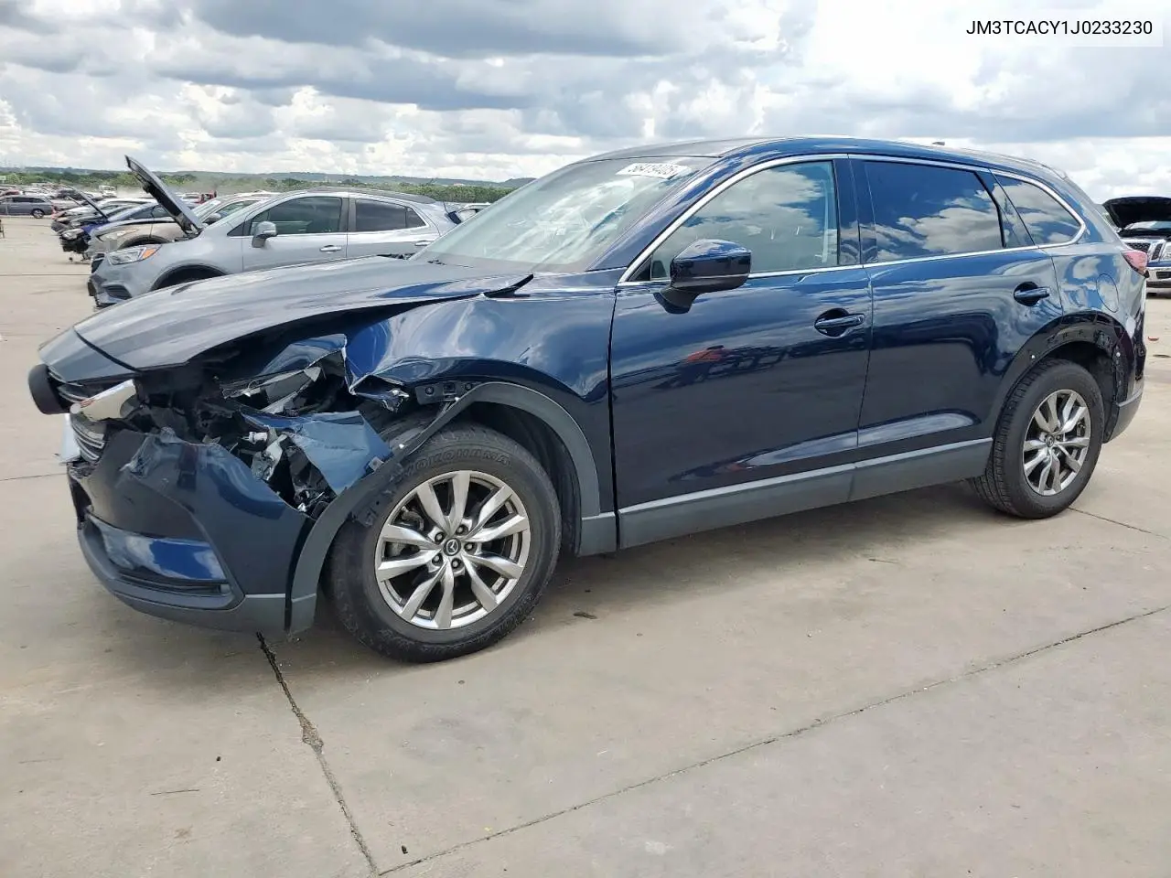 2018 Mazda Cx-9 Touring VIN: JM3TCACY1J0233230 Lot: 56419405