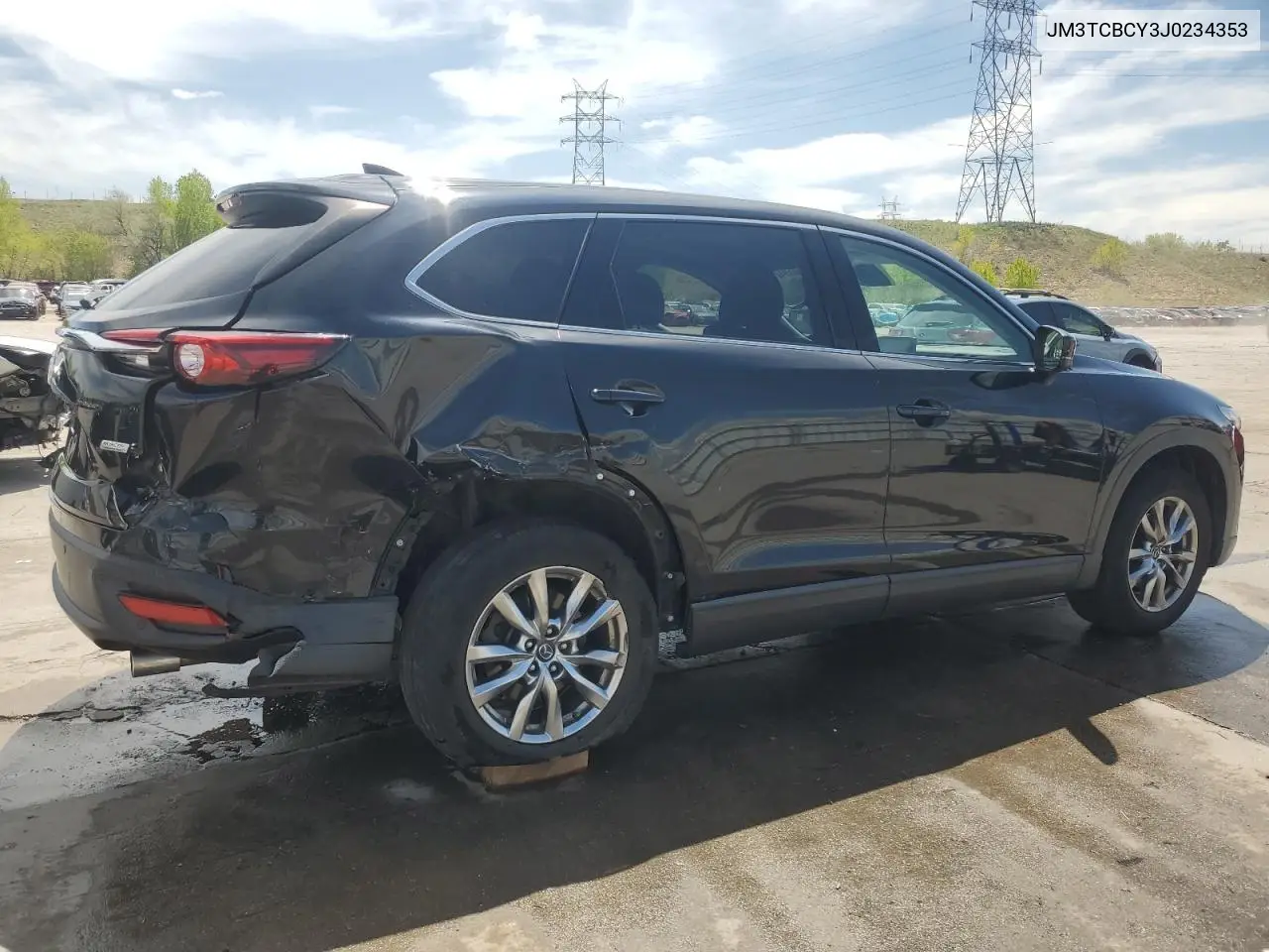 2018 Mazda Cx-9 Touring VIN: JM3TCBCY3J0234353 Lot: 56594215