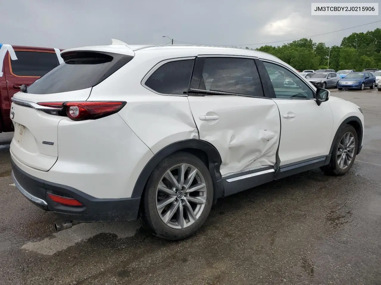 2018 Mazda Cx-9 Grand Touring VIN: JM3TCBDY2J0215906 Lot: 56881335