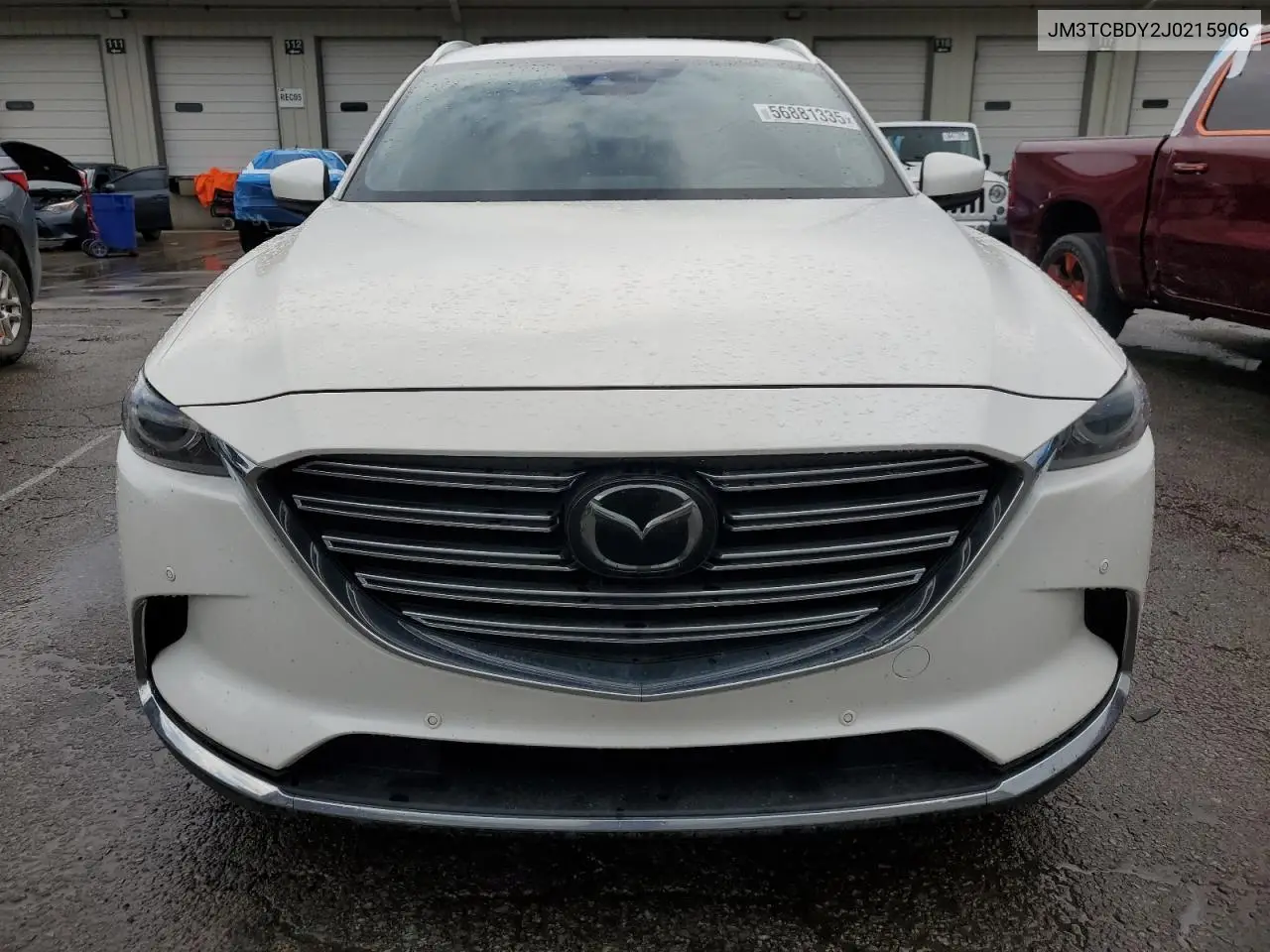 2018 Mazda Cx-9 Grand Touring VIN: JM3TCBDY2J0215906 Lot: 56881335