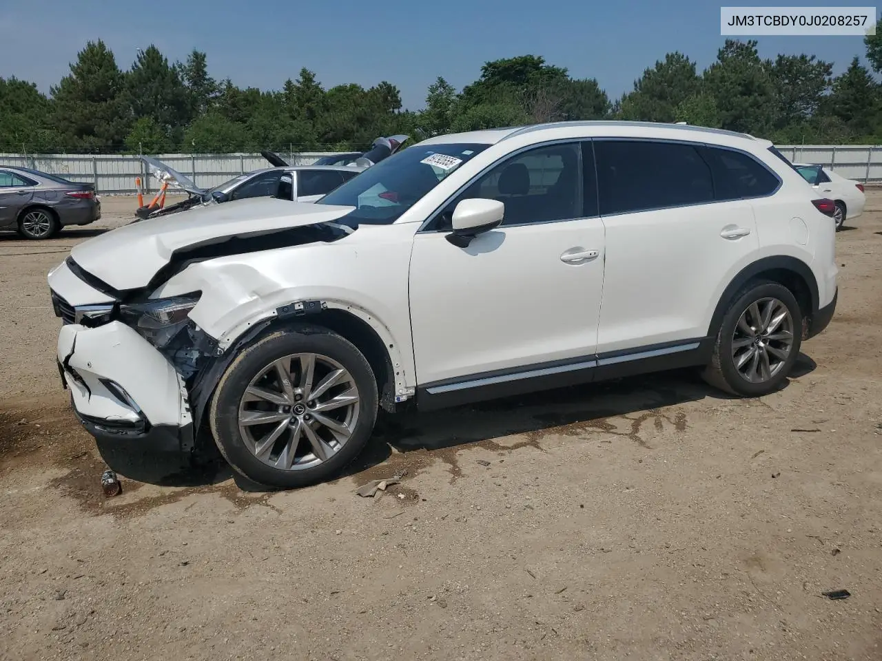 2018 Mazda Cx-9 Grand Touring VIN: JM3TCBDY0J0208257 Lot: 59792655