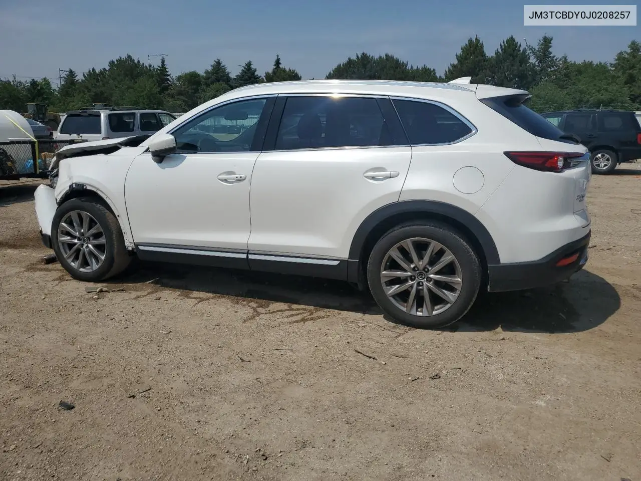2018 Mazda Cx-9 Grand Touring VIN: JM3TCBDY0J0208257 Lot: 59792655
