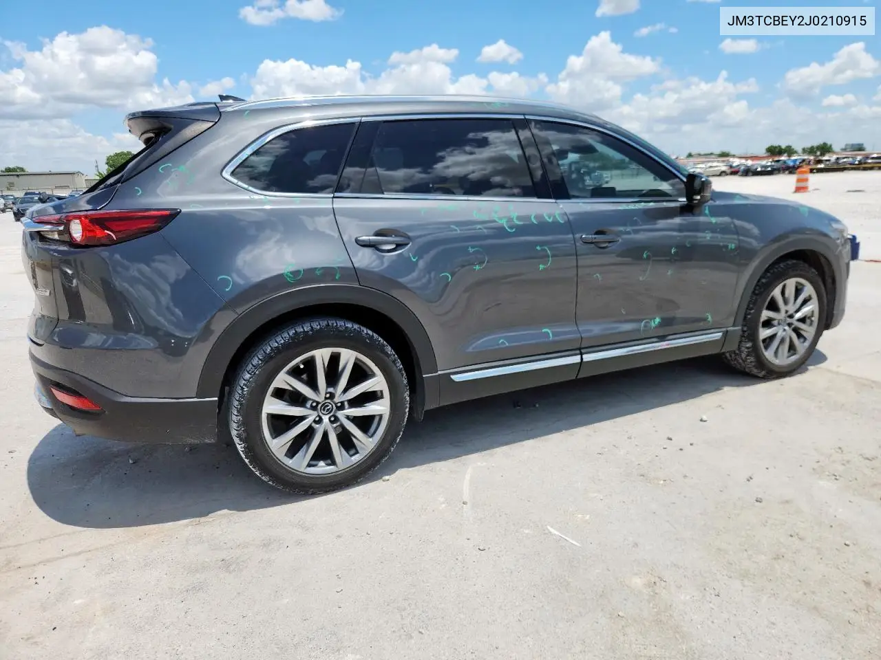 2018 Mazda Cx-9 Signature VIN: JM3TCBEY2J0210915 Lot: 62232165