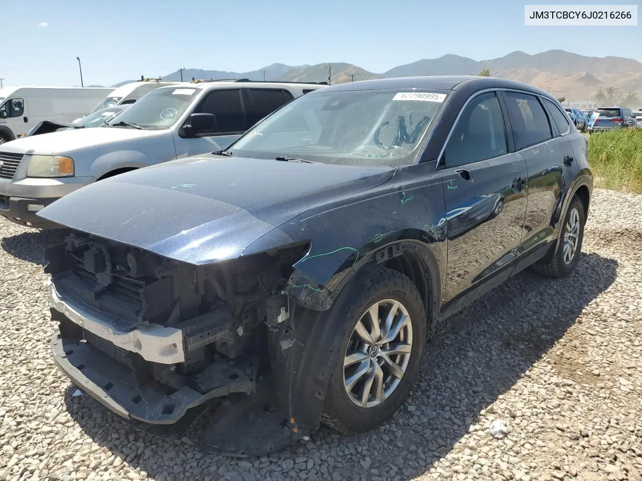 2018 Mazda Cx-9 Touring VIN: JM3TCBCY6J0216266 Lot: 62290995