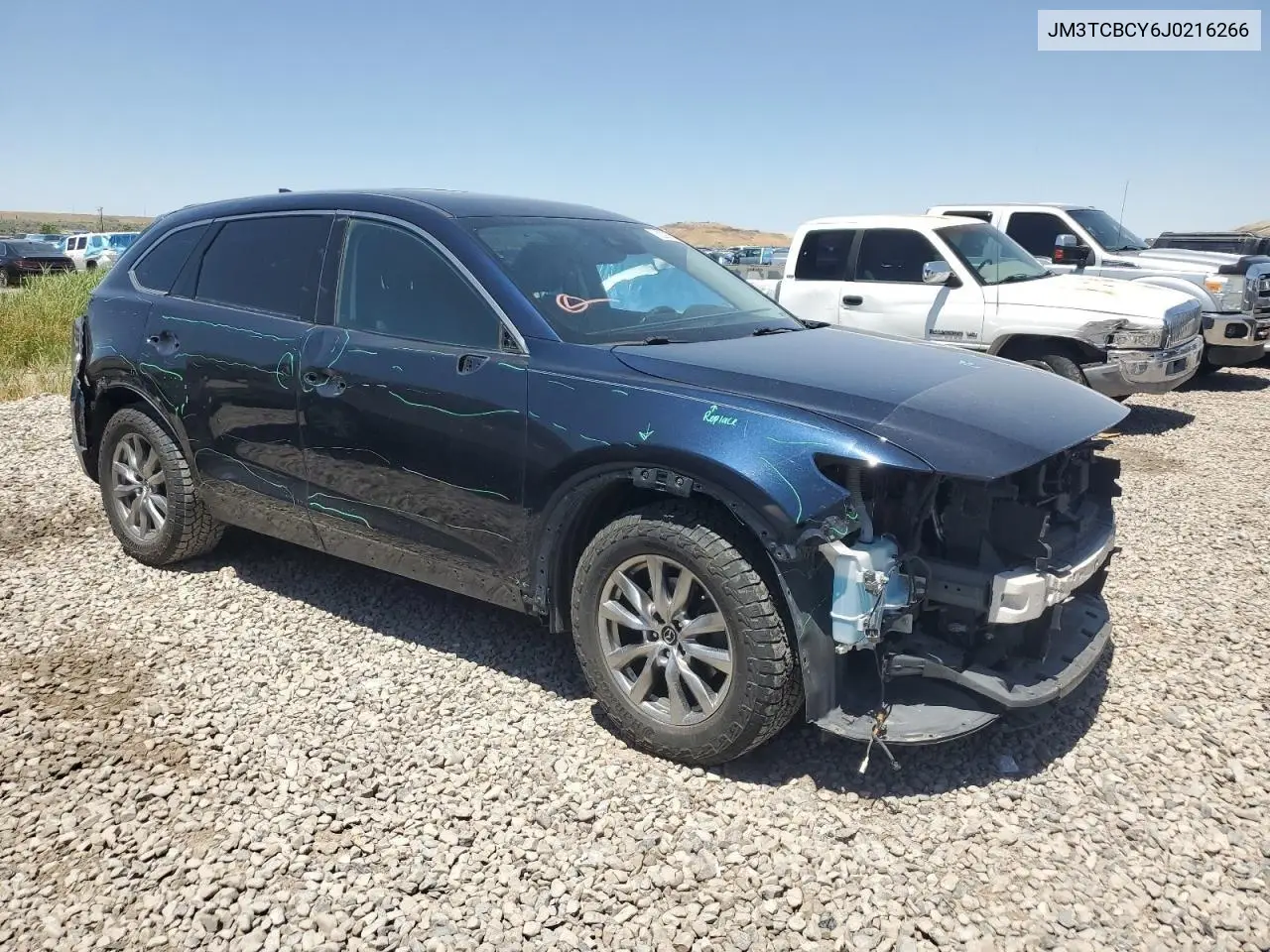 2018 Mazda Cx-9 Touring VIN: JM3TCBCY6J0216266 Lot: 62290995
