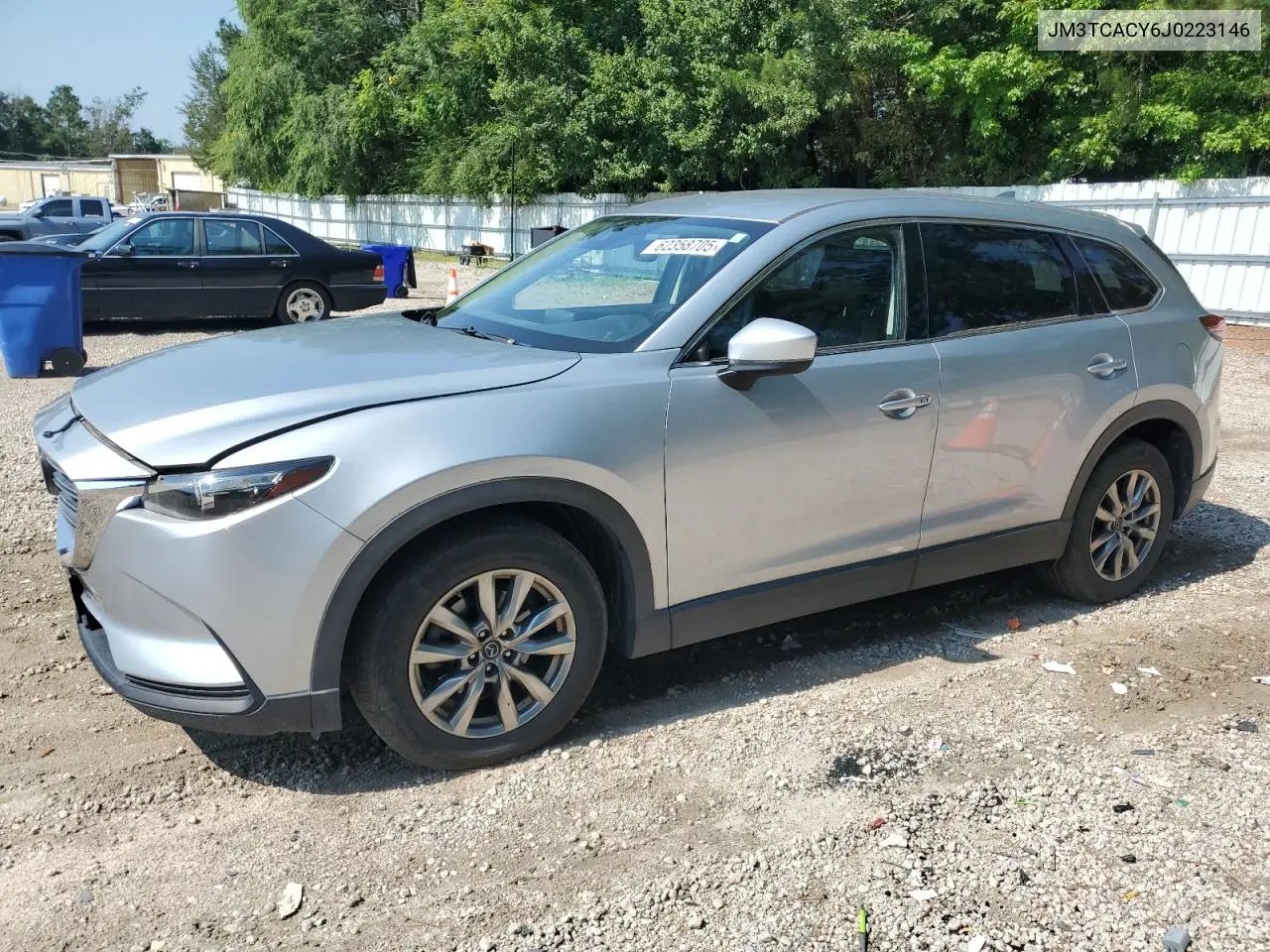 2018 Mazda Cx-9 Touring VIN: JM3TCACY6J0223146 Lot: 62358705