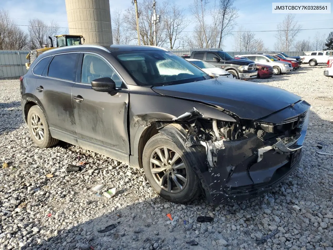 2019 Mazda Cx-9 Touring VIN: JM3TCBCY7K0328561 Lot: 49669455